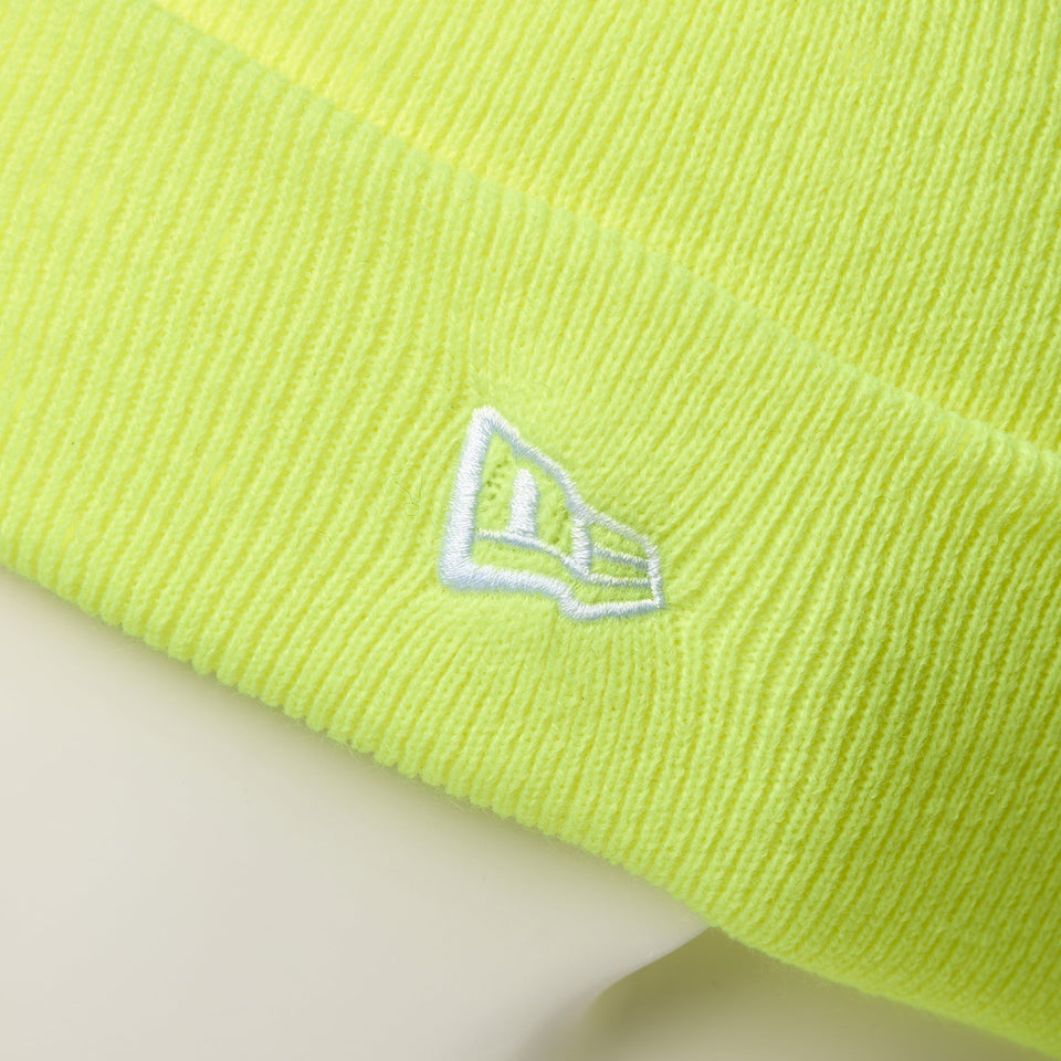 キッズ Kid's ベーシック カフニット ネオンイエロー - 14671693 - YTH | NEW ERA ニューエラ公式オンラインストア