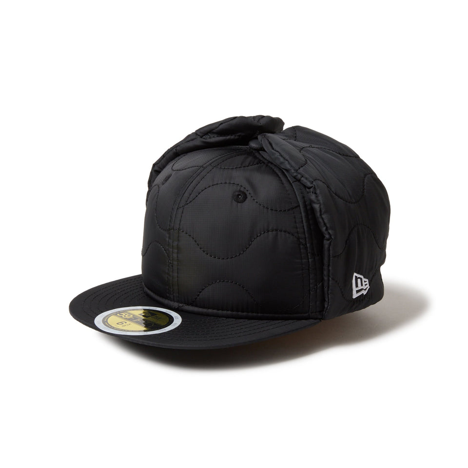 キッズ Kid's 59FIFTY ドッグイヤー Militaly Quilting ブラック | アウトドア - 14668890 - 638 | NEW ERA ニューエラ公式オンラインストア