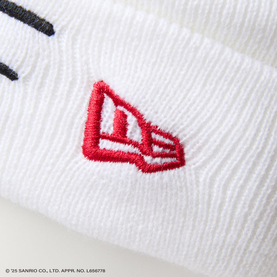 Kid's ベーシック カフニット HELLO KITTY ハローキティ ホワイト - 14348588 - YTH | NEW ERA ニューエラ公式オンラインストア