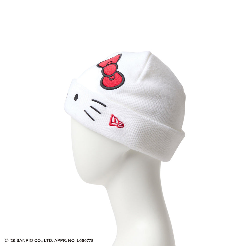 Kid's ベーシック カフニット HELLO KITTY ハローキティ ホワイト - 14348588 - YTH | NEW ERA ニューエラ公式オンラインストア