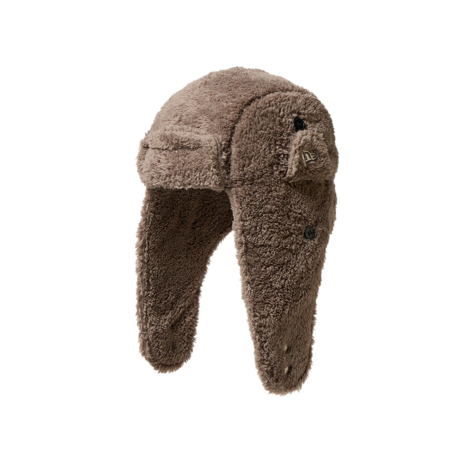 キッズ Kid's トラッパー ミンクフリース Mink Fleece モカ