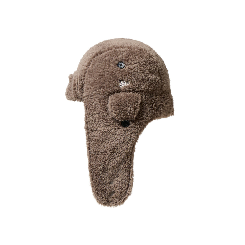 キッズ Kid's トラッパー ミンクフリース Mink Fleece モカ