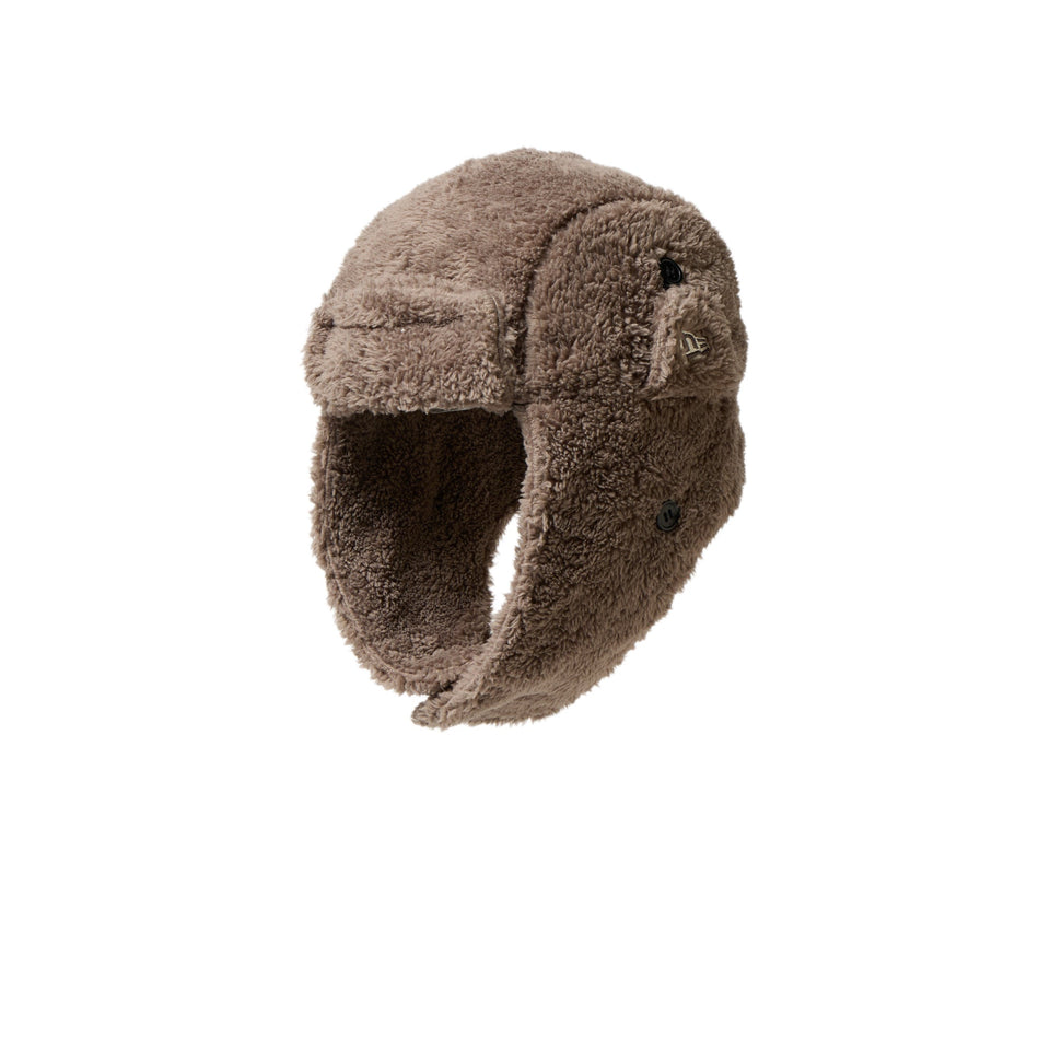 キッズ Kid's トラッパー ミンクフリース Mink Fleece モカ