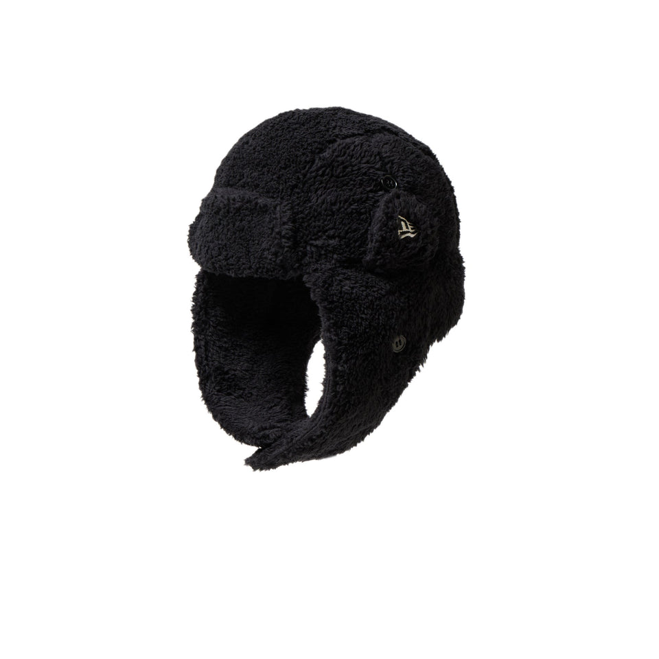 キッズ Kid's トラッパー ミンクフリース Mink Fleece ブラック