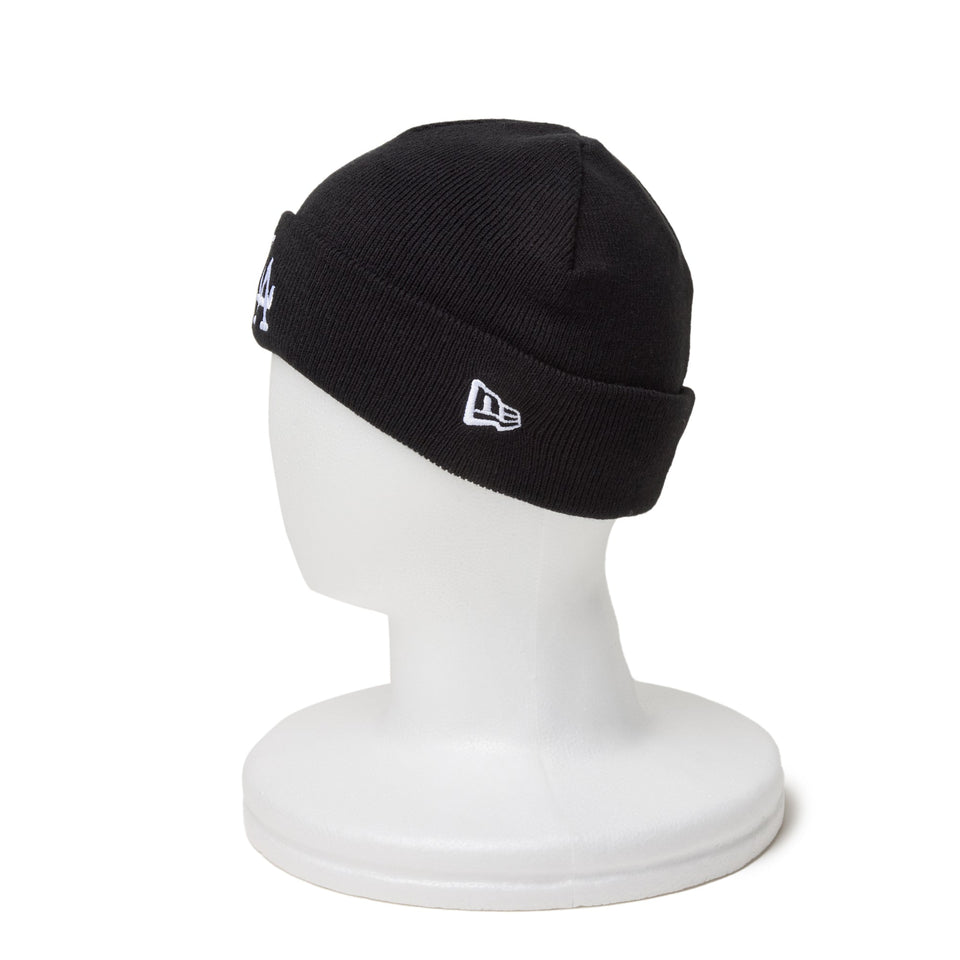 Kid's ベーシック カフニット MLB Team Logo ロサンゼルス・ドジャース ブラック - 14325280 - YTH | NEW ERA ニューエラ公式オンラインストア