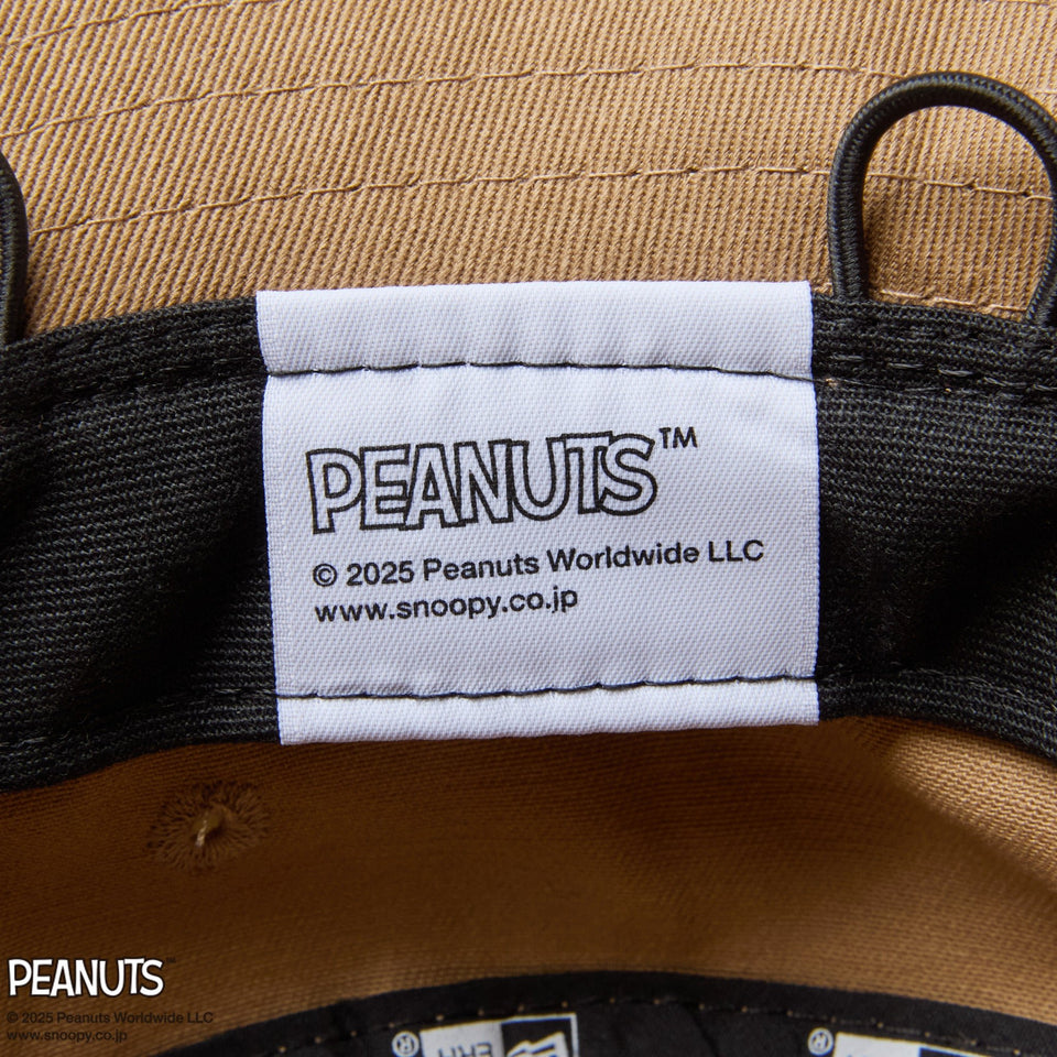 Kid's アドベンチャーライト サンシェード PEANUTS カーキ - 14432166 - SM | NEW ERA ニューエラ公式オンラインストア
