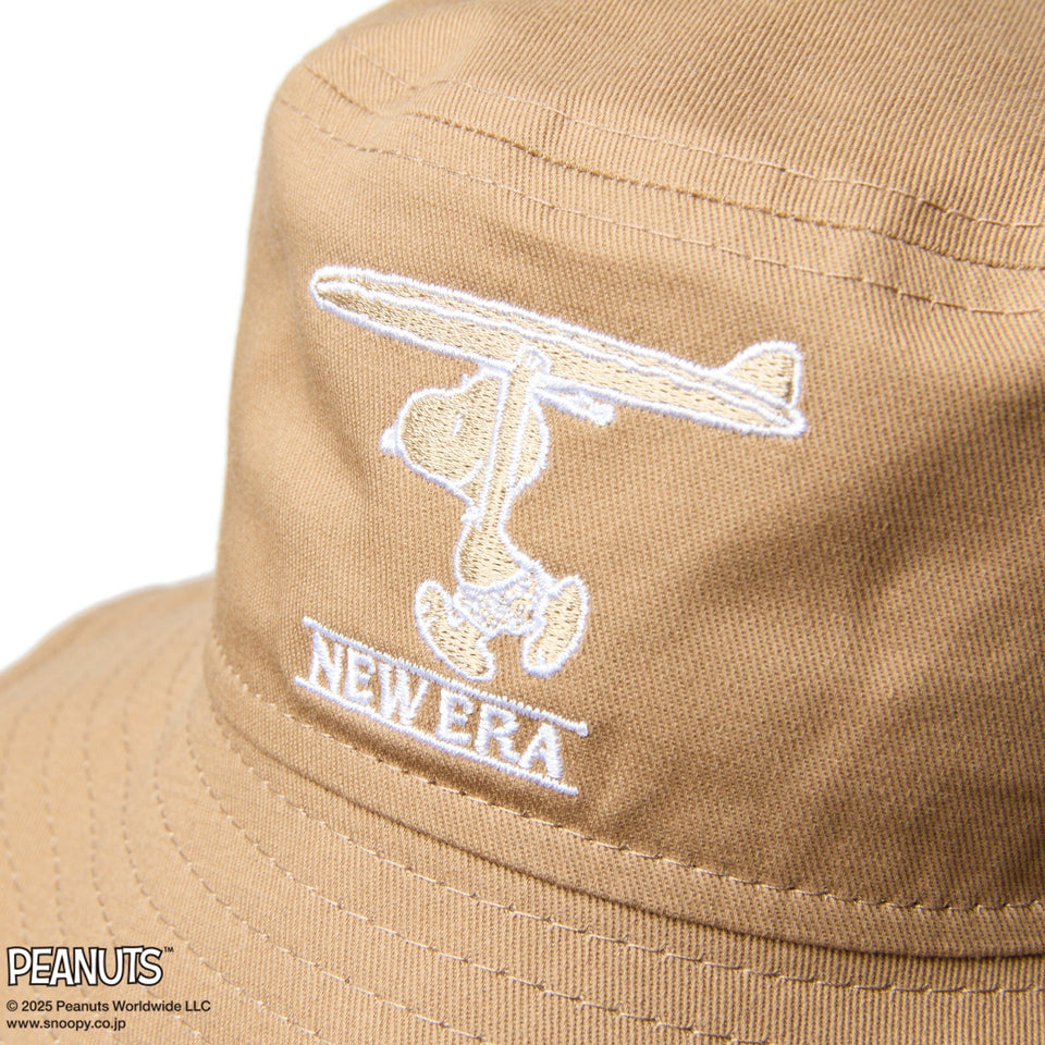 Kid's アドベンチャーライト サンシェード PEANUTS カーキ - 14432166 - SM | NEW ERA ニューエラ公式オンラインストア