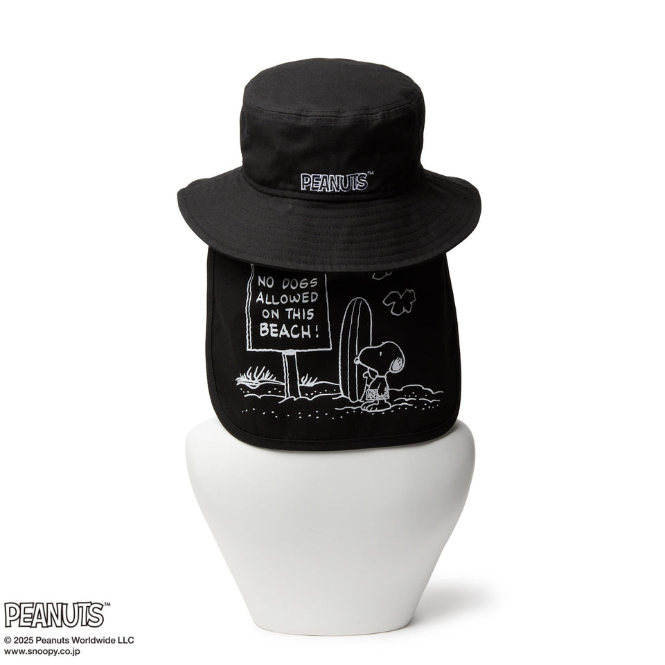 Kid's アドベンチャーライト サンシェード PEANUTS ブラック - 14432167 - SM | NEW ERA ニューエラ公式オンラインストア