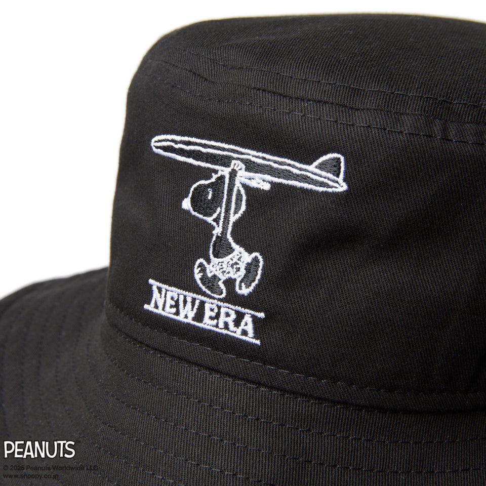 Kid's アドベンチャーライト サンシェード PEANUTS ブラック - 14432167 - SM | NEW ERA ニューエラ公式オンラインストア