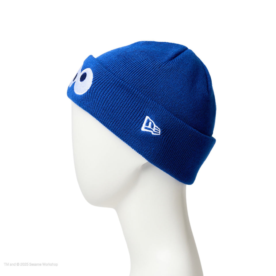 キッズ Kid's ベーシック カフニット SESAME STREET セサミストリート Cookie Monster クッキーモンスター ブルー - 14682536 - YTH | NEW ERA ニューエラ公式オンラインストア
