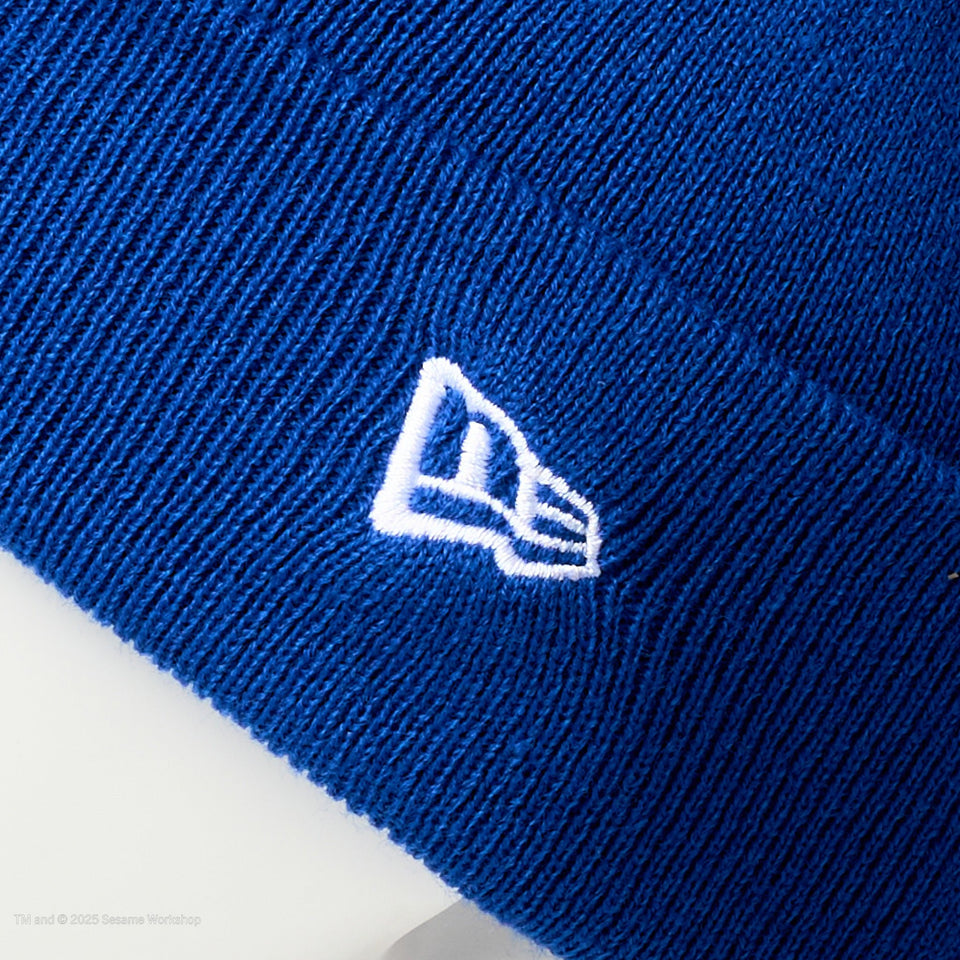 キッズ Kid's ベーシック カフニット SESAME STREET セサミストリート Cookie Monster クッキーモンスター ブルー - 14682536 - YTH | NEW ERA ニューエラ公式オンラインストア