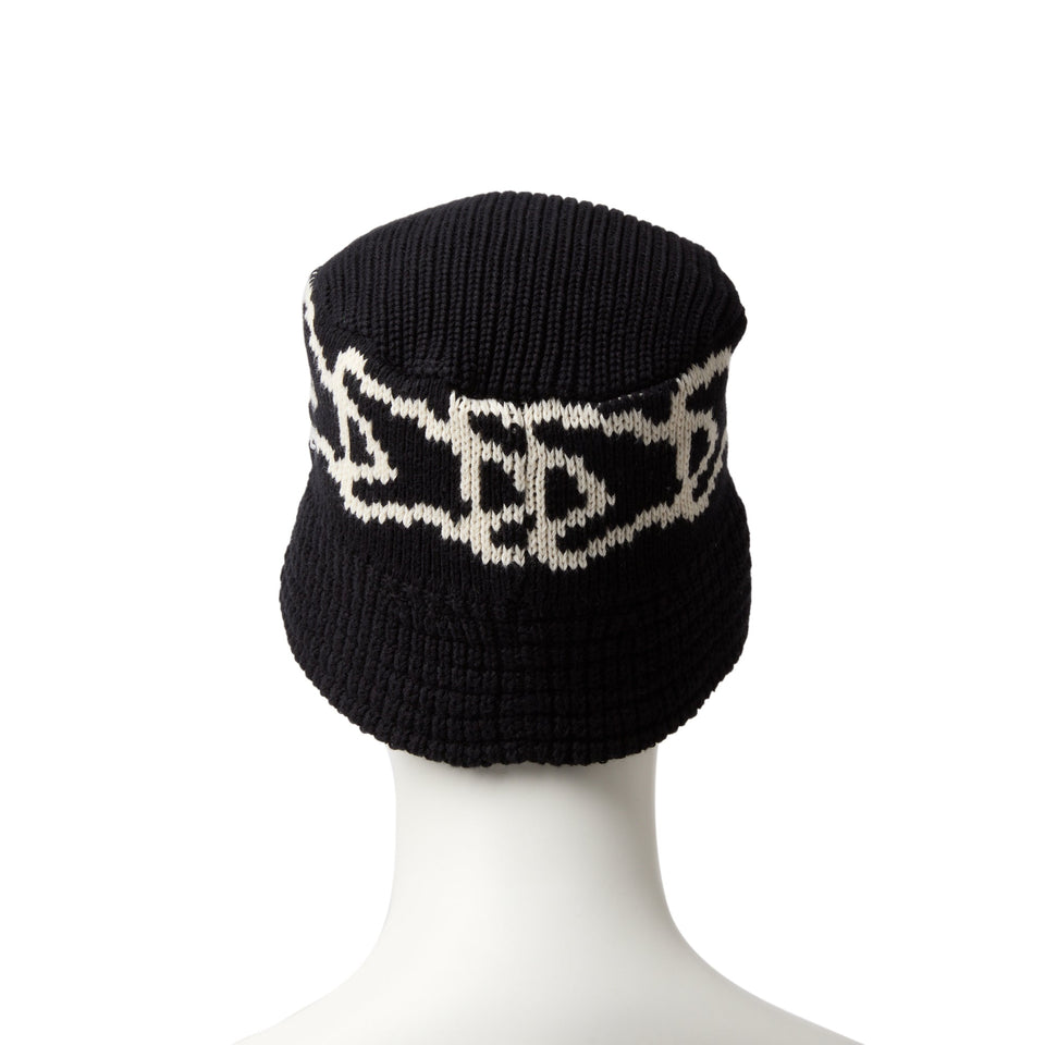 ニットバケット Knit Bucket フラッグ ブラック | ニューエラ