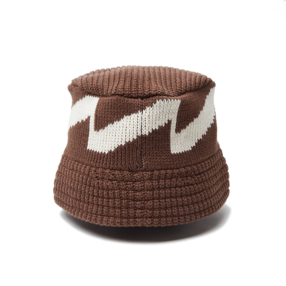 ニットバケット Knit Bucket Nパターン ウォルナット | ニューエラ