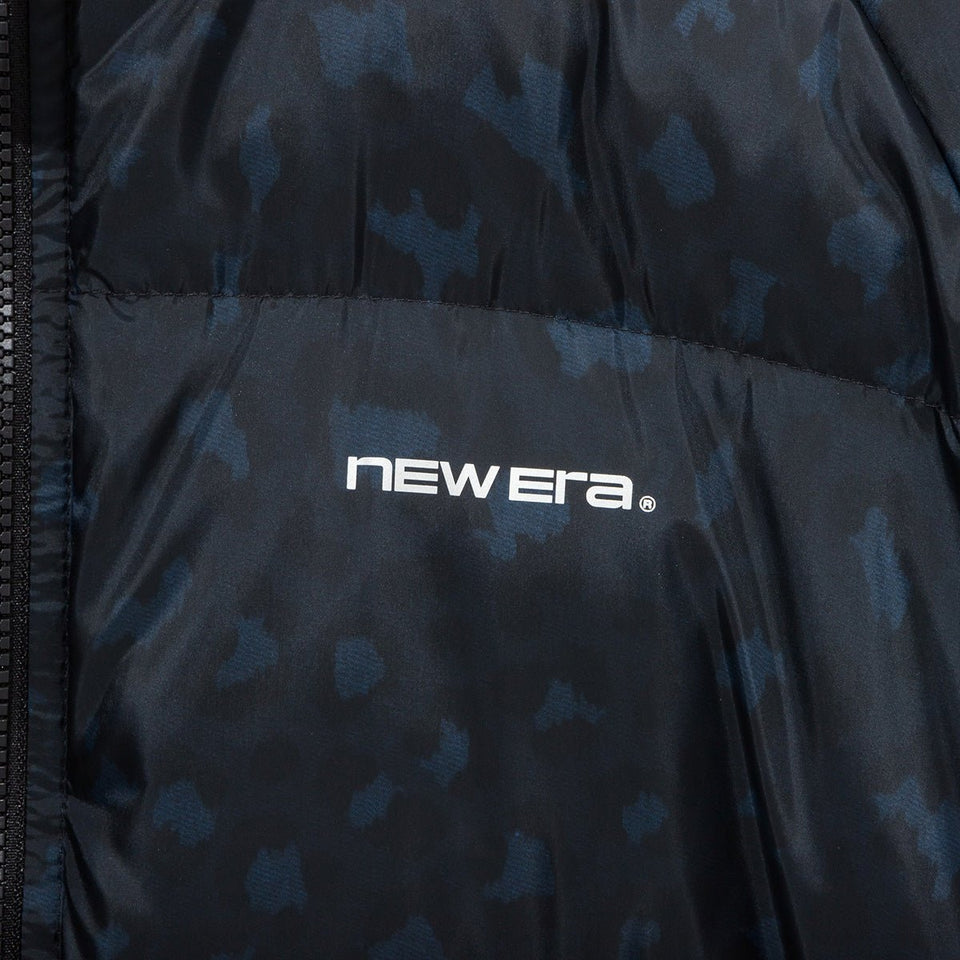 ダウンジャケット Kompakt Record Bar ネイビーレオパード - 14908119-S | NEW ERA ニューエラ公式オンラインストア