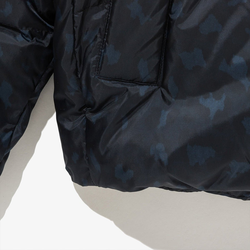 ダウンジャケット Kompakt Record Bar ネイビーレオパード - 14908119-S | NEW ERA ニューエラ公式オンラインストア