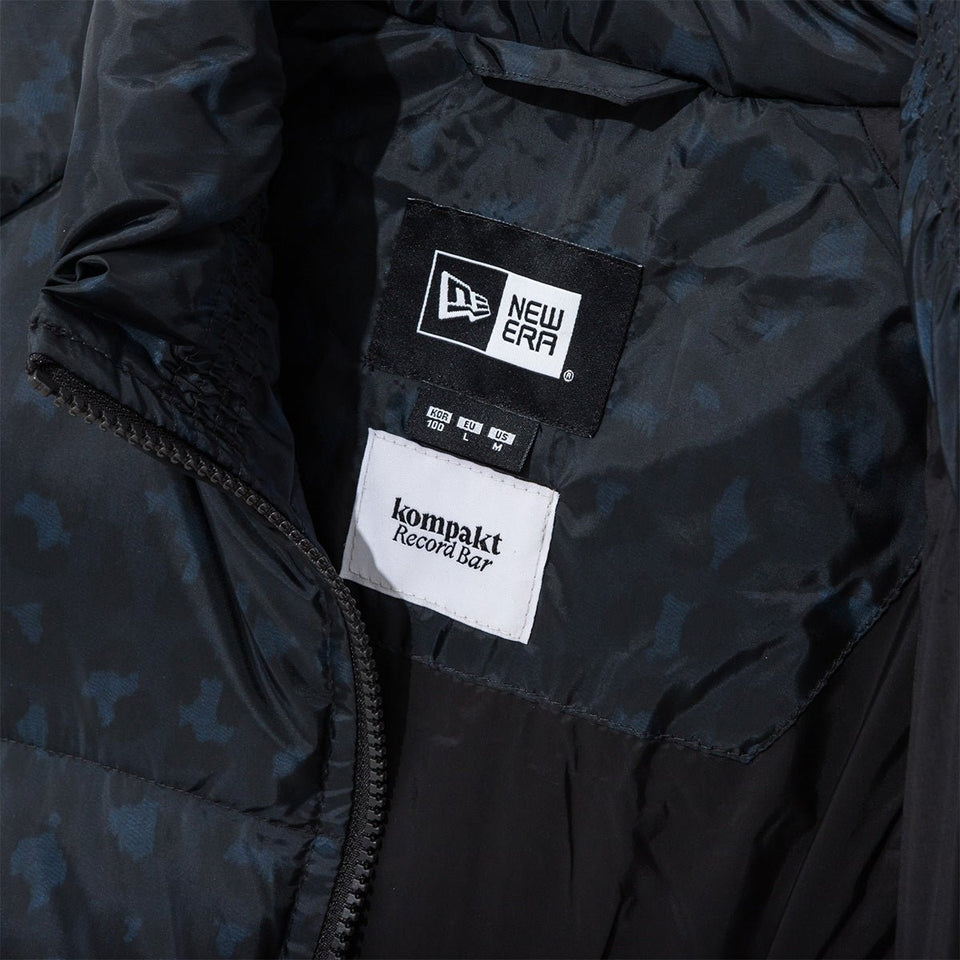 ダウンジャケット Kompakt Record Bar ネイビーレオパード - 14908119-S | NEW ERA ニューエラ公式オンラインストア