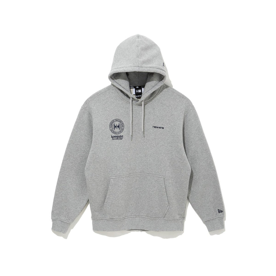 裏毛 スウェット プルオーバーフーディー Kompakt Record Bar グレー - 14908121-S | NEW ERA ニューエラ公式オンラインストア