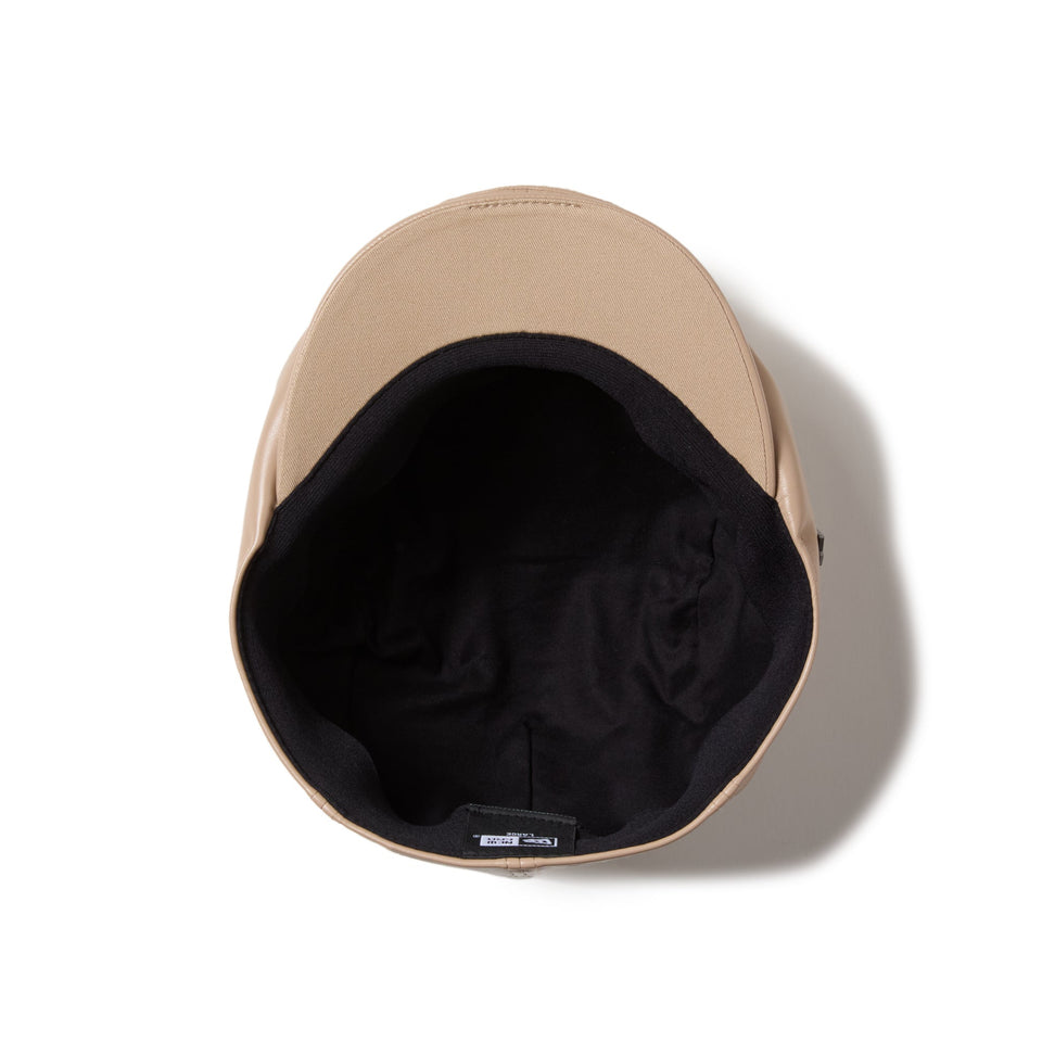 ドライバー ハンチング Leather Hunting Synthetic Leather カーキ - 14357861 - M | NEW ERA ニューエラ公式オンラインストア