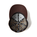 LP 59FIFTY フランネル チェック サンディエゴ･パドレス ブラウン バーンウッド - 14667657 - 700 | NEW ERA ニューエラ公式オンラインストア