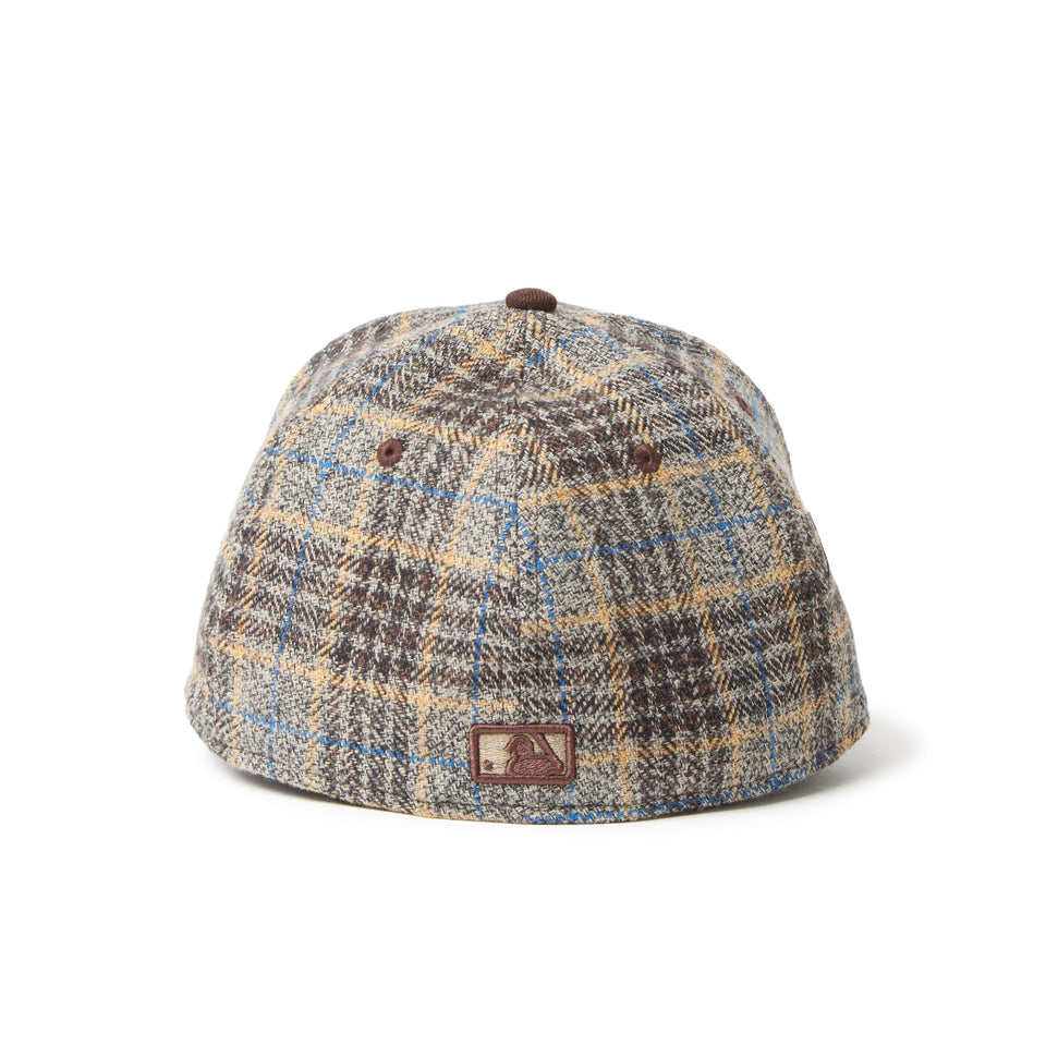 LP 59FIFTY フランネル チェック サンディエゴ･パドレス ブラウン バーンウッド - 14667657 - 700 | NEW ERA ニューエラ公式オンラインストア