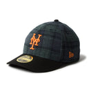 LP 59FIFTY フランネル チェック ニューヨーク・メッツ グリーン ブラック - 14667659 - 700 | NEW ERA ニューエラ公式オンラインストア
