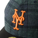 LP 59FIFTY フランネル チェック ニューヨーク・メッツ グリーン ブラック - 14667659 - 700 | NEW ERA ニューエラ公式オンラインストア