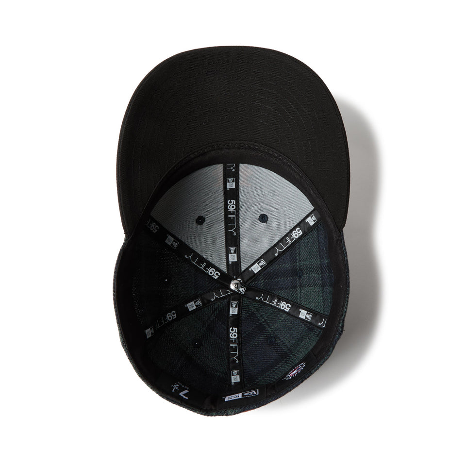 LP 59FIFTY フランネル チェック ニューヨーク・メッツ グリーン ブラック - 14667659 - 700 | NEW ERA ニューエラ公式オンラインストア