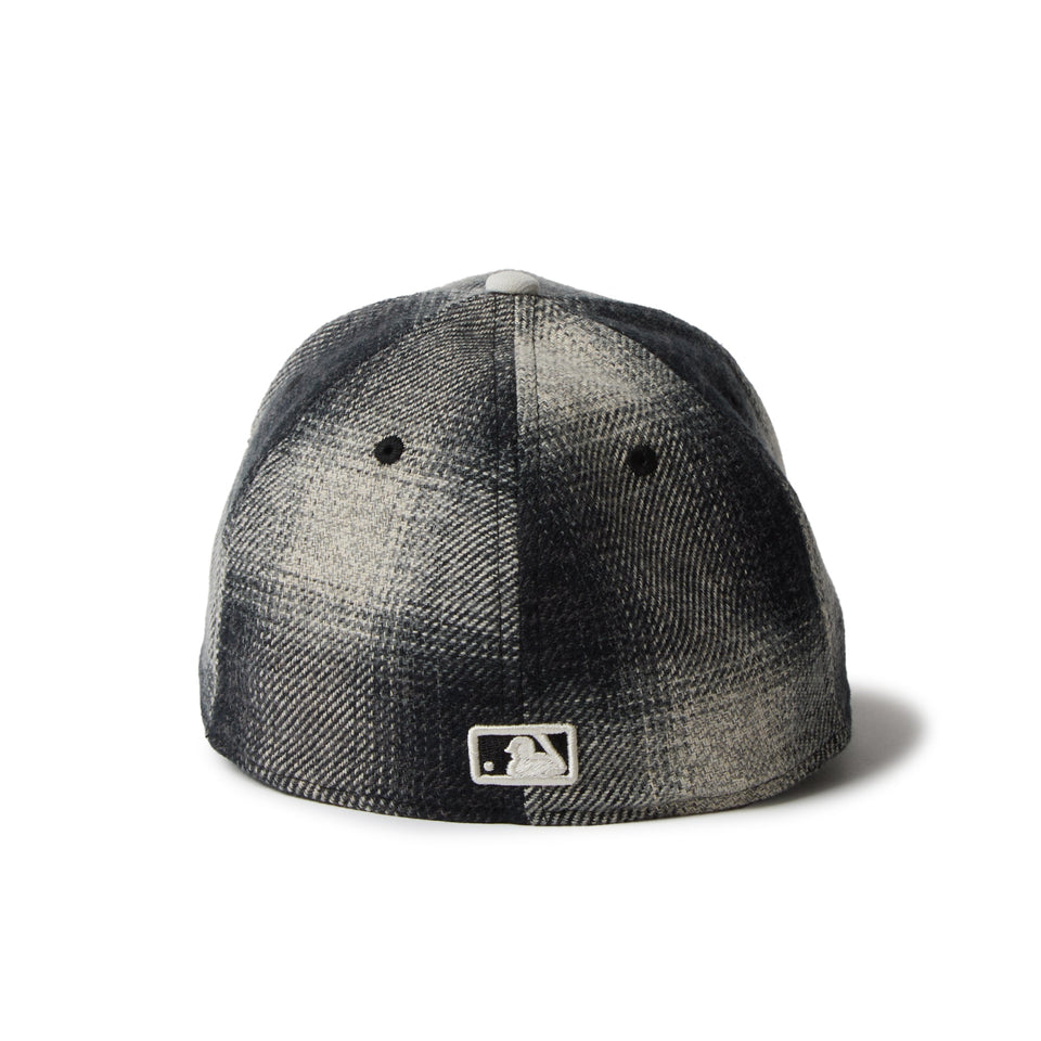 LP 59FIFTY フランネル チェック ロサンゼルス・ドジャース ブラック ストーン - 14667660 - 700 | NEW ERA ニューエラ公式オンラインストア