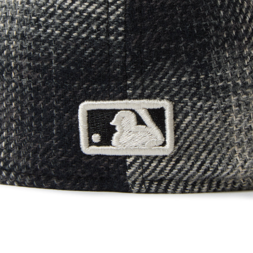 LP 59FIFTY フランネル チェック ロサンゼルス・ドジャース ブラック ストーン - 14667660 - 700 | NEW ERA ニューエラ公式オンラインストア