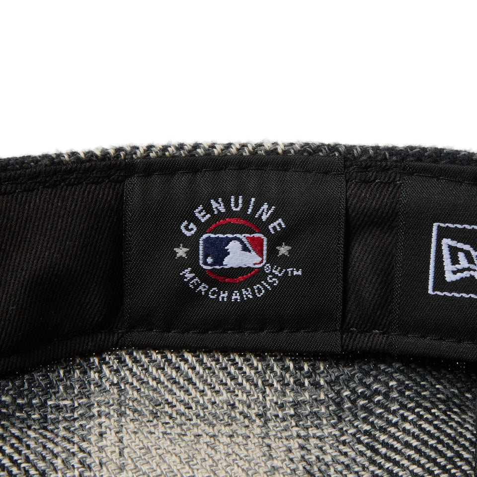 LP 59FIFTY フランネル チェック ロサンゼルス・ドジャース ブラック ストーン - 14667660 - 700 | NEW ERA ニューエラ公式オンラインストア
