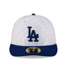 LP 59FIFTY 59FIFTY DAY Memorial Collection ロサンゼルス・ドジャース オールオーバーエンブロイダリー ホワイト ダークロイヤルバイザー - 14677005 - 700 | NEW ERA ニューエラ公式オンラインストア