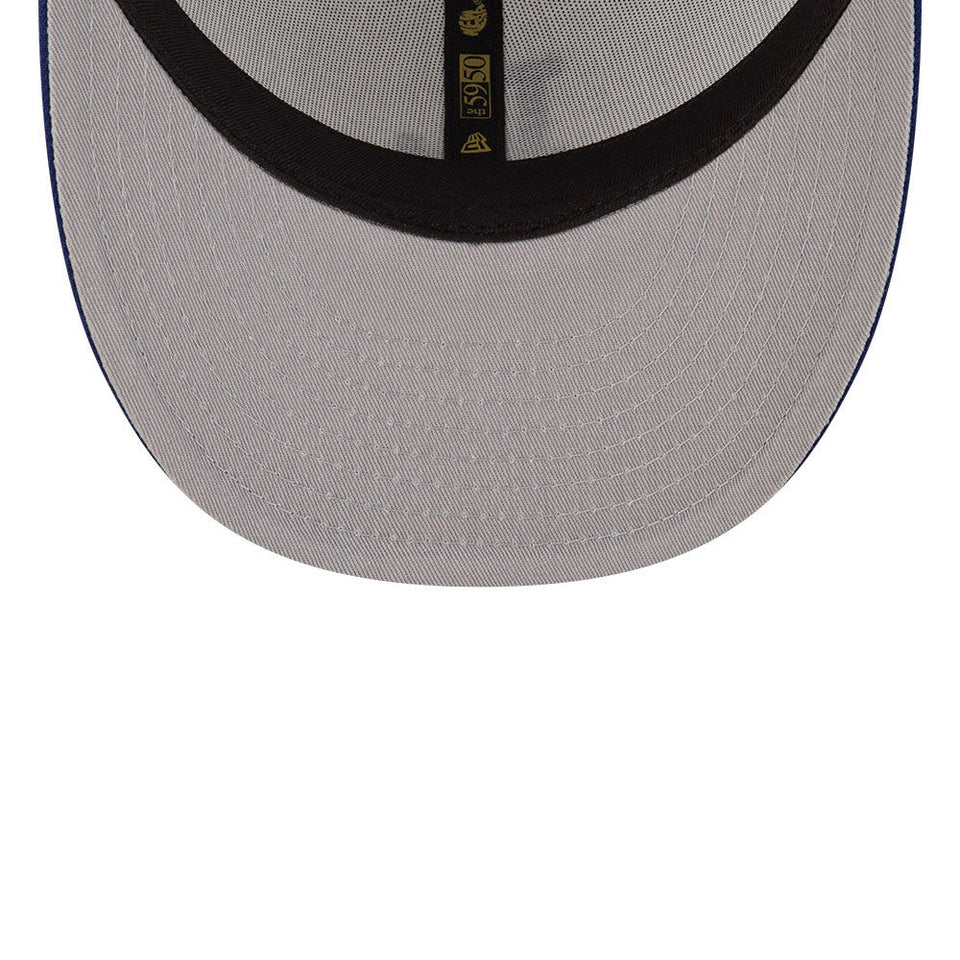 LP 59FIFTY 59FIFTY DAY Memorial Collection ロサンゼルス・ドジャース オールオーバーエンブロイダリー ホワイト ダークロイヤルバイザー - 14677005 - 700 | NEW ERA ニューエラ公式オンラインストア