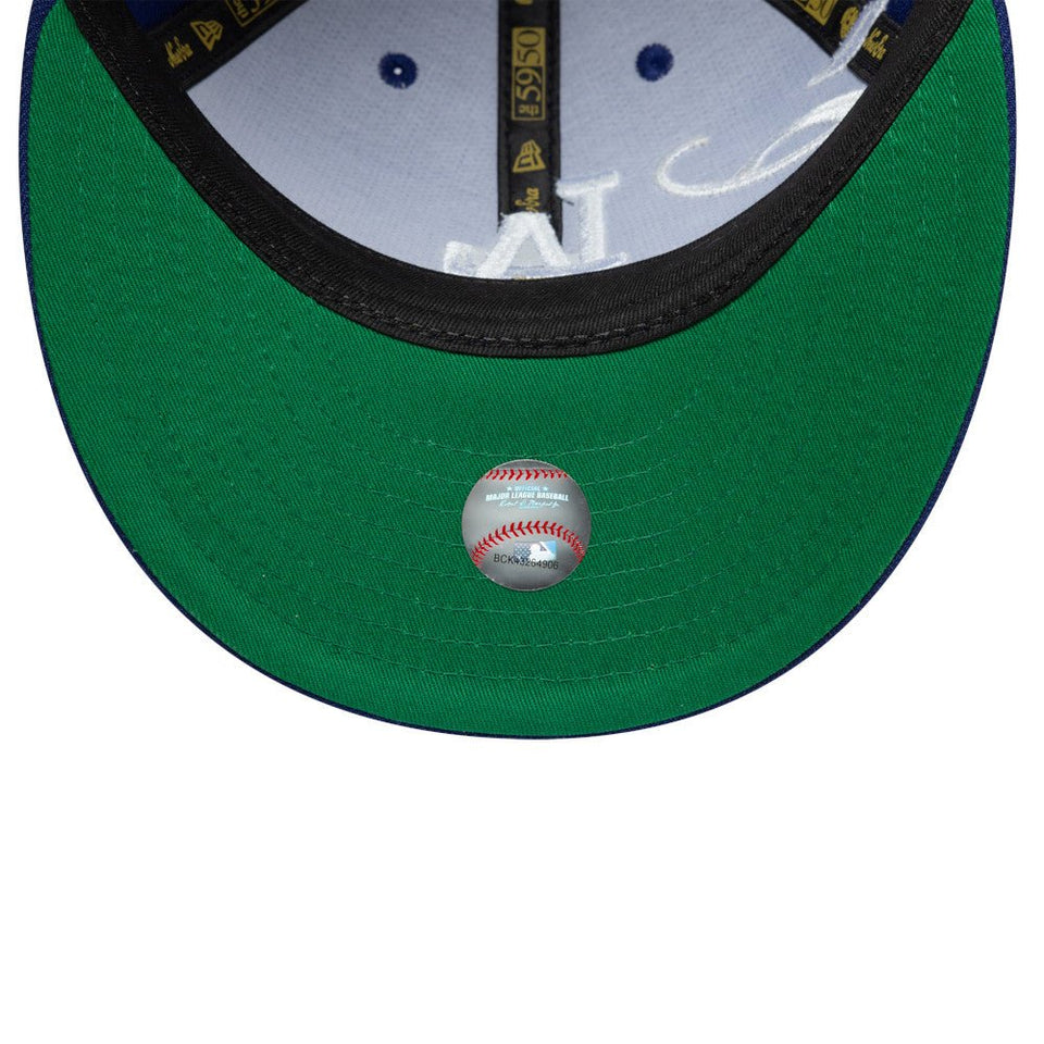 LP 59FIFTY 59FIFTY DAY Memorial Collection ロサンゼルス・ドジャース est.1958 ダークロイヤル グリーンアンダーバイザー - 14700174 - 700 | NEW ERA ニューエラ公式オンラインストア