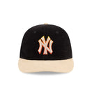 LP 59FIFTY Fall Velvet ニューヨーク・ヤンキース ブラック コーデュロイバイザー - 14866565-700 | NEW ERA ニューエラ公式オンラインストア