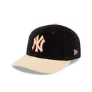 LP 59FIFTY Fall Velvet ニューヨーク・ヤンキース ブラック コーデュロイバイザー - 14866565-700 | NEW ERA ニューエラ公式オンラインストア