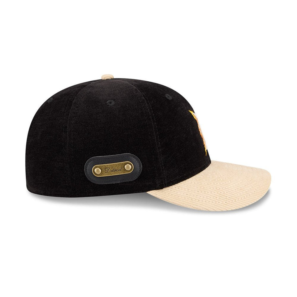 LP 59FIFTY Fall Velvet デトロイト・タイガース ブラック コーデュロイバイザー - 14866568-700 | NEW ERA ニューエラ公式オンラインストア
