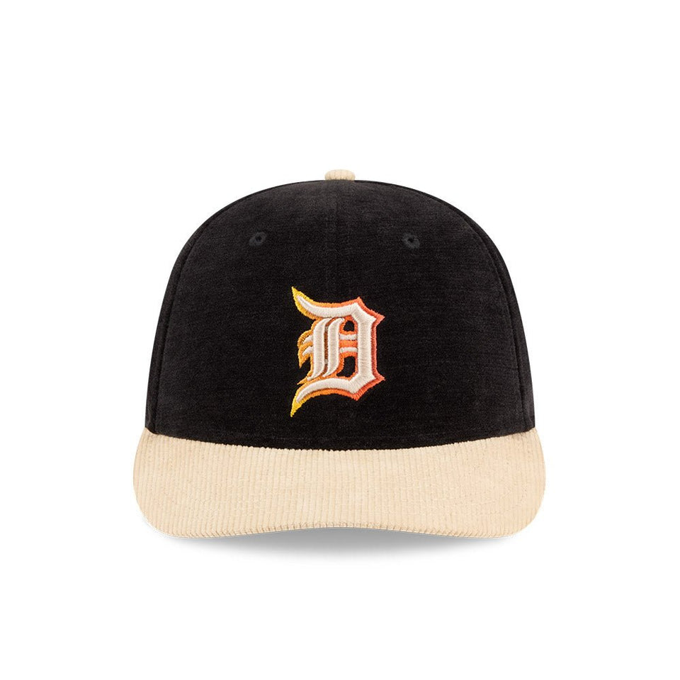 LP 59FIFTY Fall Velvet デトロイト・タイガース ブラック コーデュロイバイザー - 14866568-700 | NEW ERA ニューエラ公式オンラインストア