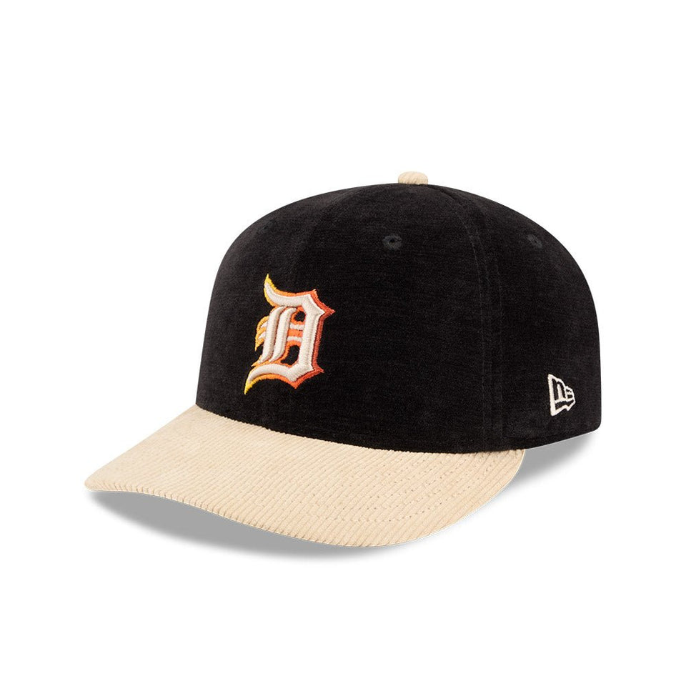 LP 59FIFTY Fall Velvet デトロイト・タイガース ブラック コーデュロイバイザー - 14866568-700 | NEW ERA ニューエラ公式オンラインストア