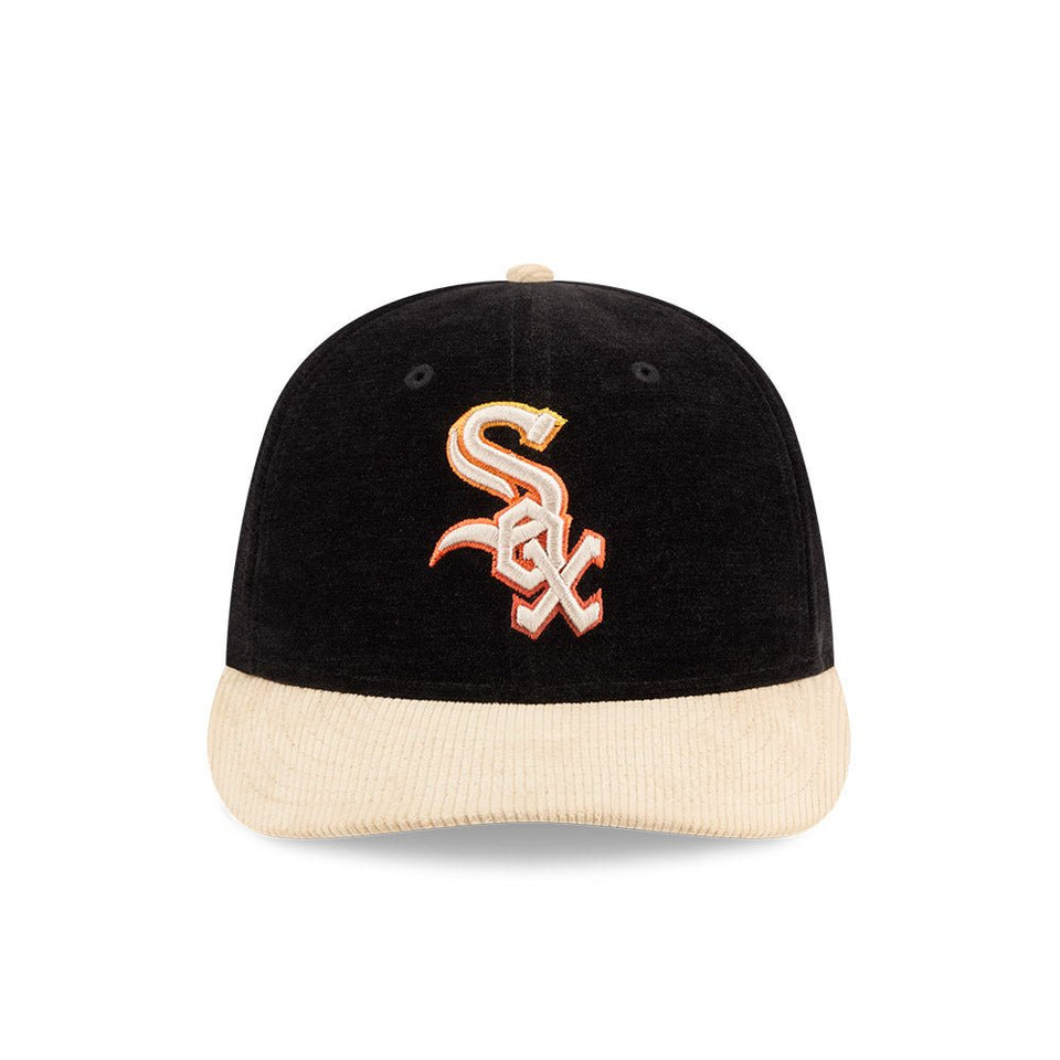 LP 59FIFTY Fall Velvet シカゴ・ホワイトソックス ブラック コーデュロイバイザー - 14866569-700 | NEW ERA ニューエラ公式オンラインストア