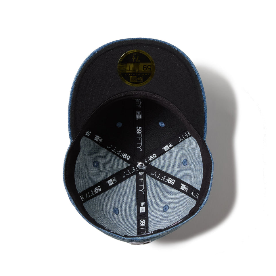 LP 59FIFTY MLB Denim Wappen シカゴ・ホワイトソックス ウォッシュドデニム - 14307318 - 700 | NEW ERA ニューエラ公式オンラインストア