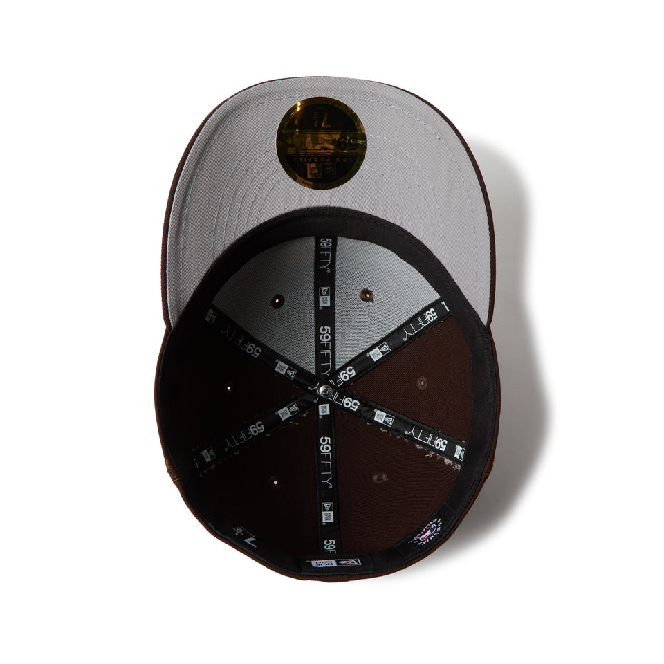 LP 59FIFTY MLB Rose Embroidery サンディエゴ・パドレス バーントウッド - 14667661 - 700 | NEW ERA ニューエラ公式オンラインストア