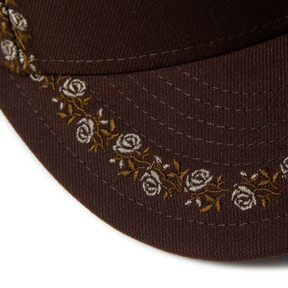 LP 59FIFTY MLB Rose Embroidery サンディエゴ・パドレス バーントウッド - 14667661 - 700 | NEW ERA ニューエラ公式オンラインストア