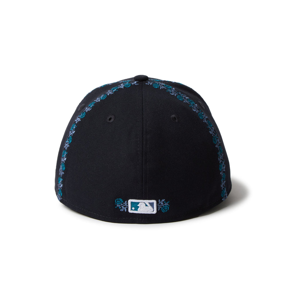 LP 59FIFTY MLB Rose Embroidery ニューヨーク・ヤンキース ネイビー - 14667662 - 700 | NEW ERA ニューエラ公式オンラインストア