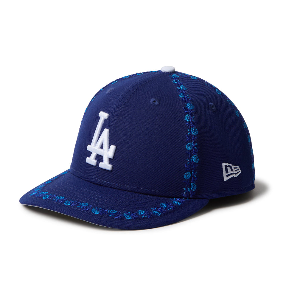 LP 59FIFTY MLB Rose Embroidery ロサンゼルス・ドジャース ダークロイヤル - 14667663 - 700 | NEW ERA ニューエラ公式オンラインストア
