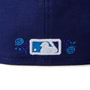 LP 59FIFTY MLB Rose Embroidery ロサンゼルス・ドジャース ダークロイヤル - 14667663 - 700 | NEW ERA ニューエラ公式オンラインストア
