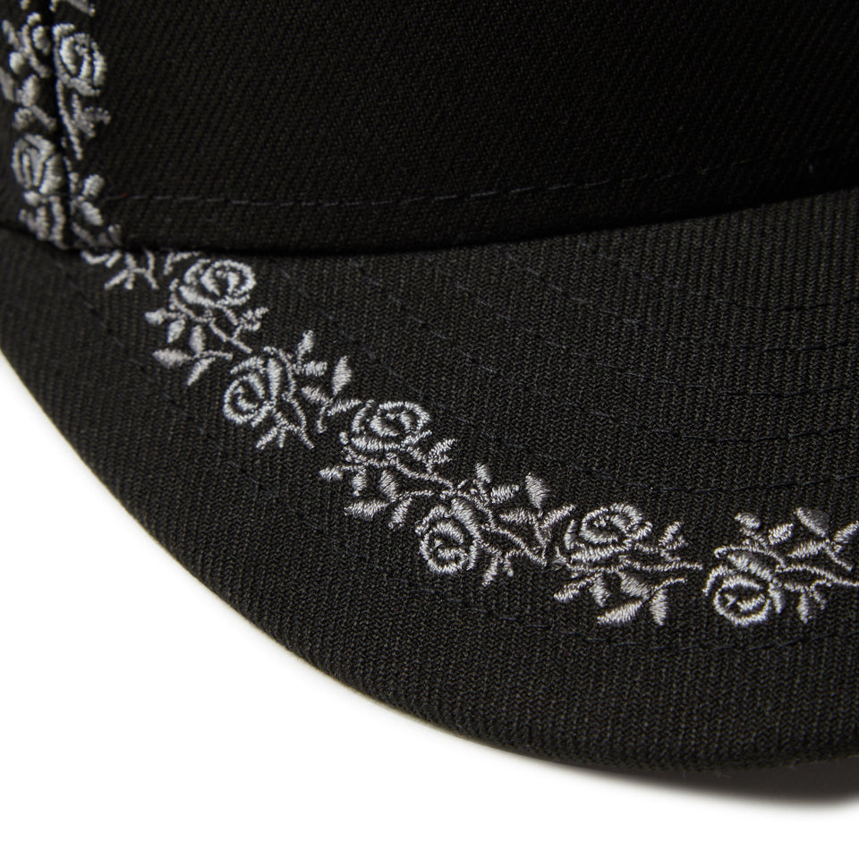 LP 59FIFTY MLB Rose Embroidery シカゴ・ホワイトソックス ブラック - 14667664 - 700 | NEW ERA ニューエラ公式オンラインストア