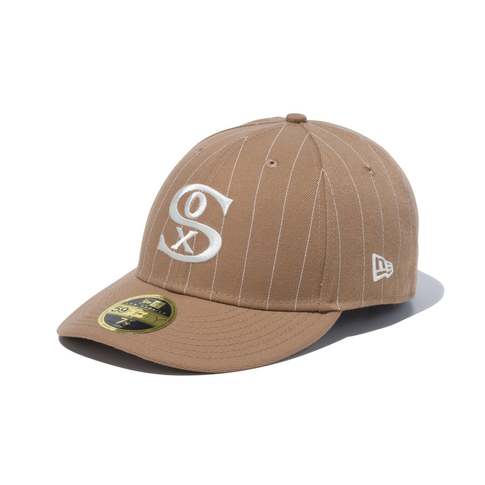 LP 59FIFTY Pinstripe シカゴ・ホワイトソックス クーパーズタウン カーキ - 14109467-700 | NEW ERA ニューエラ公式オンラインストア