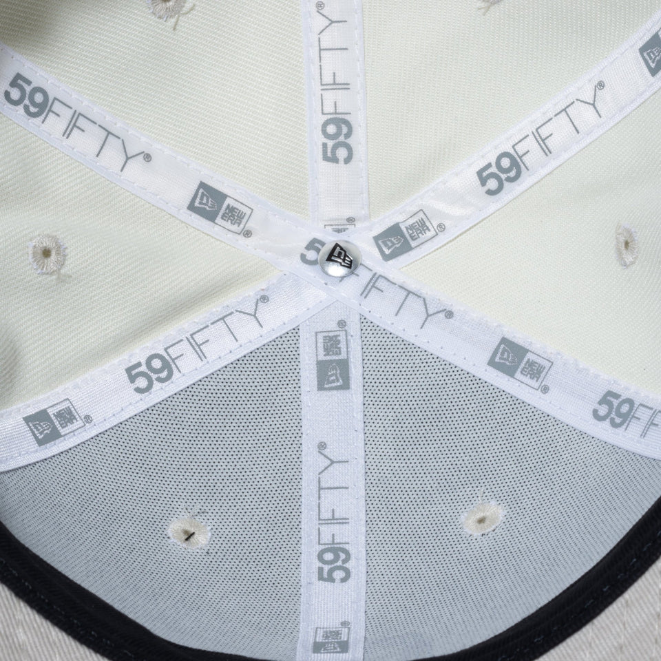 LP 59FIFTY White Pack サンディエゴ・パドレス クローム ストーンバイザー - 14109452-700 | NEW ERA ニューエラ公式オンラインストア