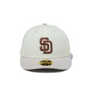 LP 59FIFTY White Pack サンディエゴ・パドレス クローム ストーンバイザー - 14109452-700 | NEW ERA ニューエラ公式オンラインストア