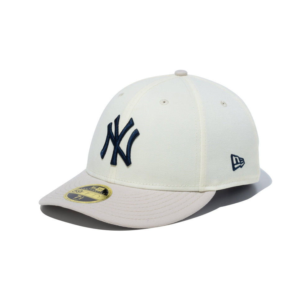 LP 59FIFTY White Pack ニューヨーク・ヤンキース クローム ストーンバイザー - 14109457-700 | NEW ERA ニューエラ公式オンラインストア